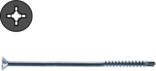 Coupling elements, countersunk head