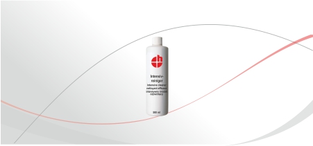 Intensive cleaner for coloured PVC