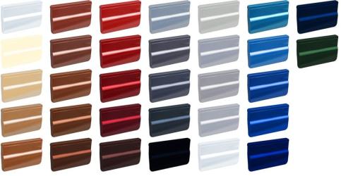 Maniglietta quadrata per portafinestra per esterni