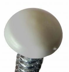 Capsule di copertura bianco traffico 9016 per Art. 1040/1050 13,5 mm ( 100 pz ) verkehrsweiß, RAL 9016 | Standard