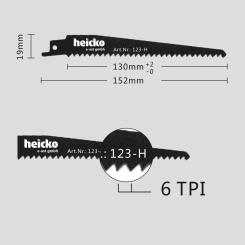 Reciprosaw Blades / Saw Blades, various types and dimensions 