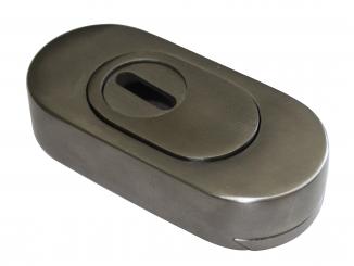 Protection escutcheon with core extraction protection 75x36x16 mm ( 1 ST ) 