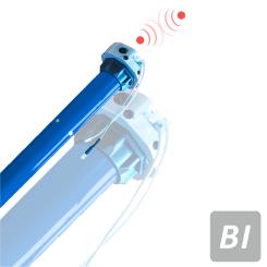 Radio tubular motor, electronic limit positions, radio code BI, various types and tube diameters 