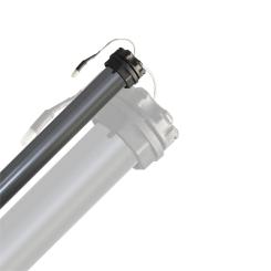 Tubular motor, Plug & Play, 13 Nm with adapter for Ø 40 mm octagonal shaft ( 1 ST ) 13 Nm (max. 29 kg) | 40 mm, 8-Kant