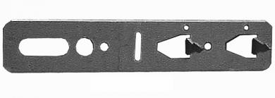 Zanche di ancoraggio per serramenti in legno realizzazioni pesanti, spessore 2,0 mm 140x25 mm ( 250 pz ) 