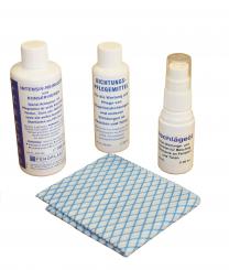 Set cura e manutenzione "Mini" per PVC rigido bianco ( 1 pz ) 