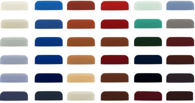 Copridrenaggio bordo morbido, diversi colori 