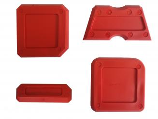 Set Spatola fughe per silicone e acrilici ( 1 pz ) 