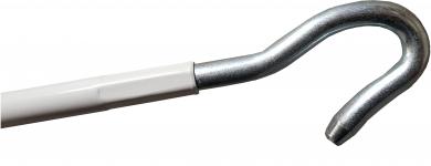 Hand crank in case of power failure for ERN and ERFN motors, white ( 1 ST ) mit Haken | 1300 mm