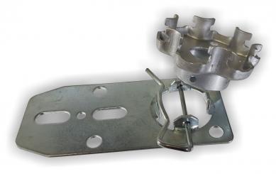 Universal bracket with emergency function for an easy unwinding of the roller shutter in case of failure ( 1 ST ) 