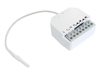 Ricevitore radio, esterno per motore tubolare 230 V/AC, bidirezionale, 433,92 MHz, protocollo radio BI, grigio 