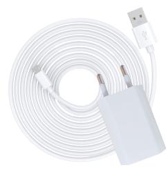 Adattatore di ricarica con cavo da 3 m per motori a batteria heicko (ERSDC DC16, DC25, DC28) micro-USB ( 1 pz ) 