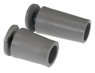 Tappi di arresto per avvolgibili Maxi, lunghezza 40 mm, grigio ( 100 pz ) 40 mm | grau