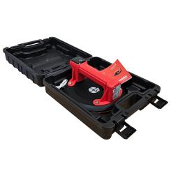 1-head suction lifter with built-in vacuum pump and indicator, including Storage Case Ø 197 mm ( 1 ST ) 