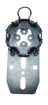 Universal motor bracket for tubular motors with clippable motor heads, approx. 2 mm thick, height-adjustable ( 1 ST ) 