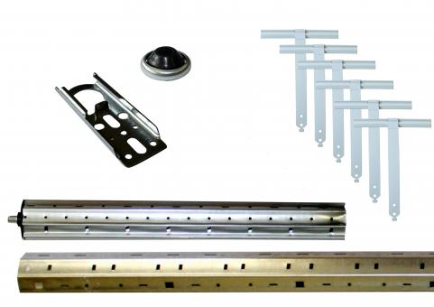 Tubular motor accessory-kit, for 60 mm octagonal shafts, up to 2000 mm, for renovation and new construction ( 1 ST ) 2000 mm